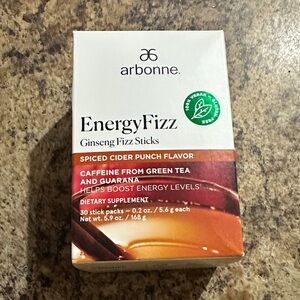 Arbonne EnergyFizz Sticks - Spiced Cider Punch 10each